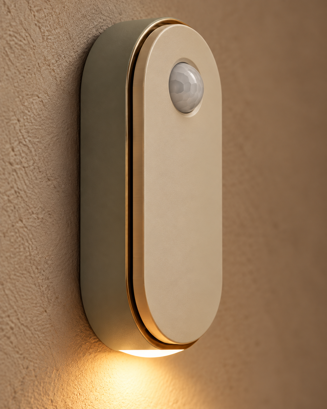 Dwellqeno Path Hall Hallway Motion-Sensing Night Light｜Wireless Wall-Mounted Soft Light·Automatic Illumination at Night