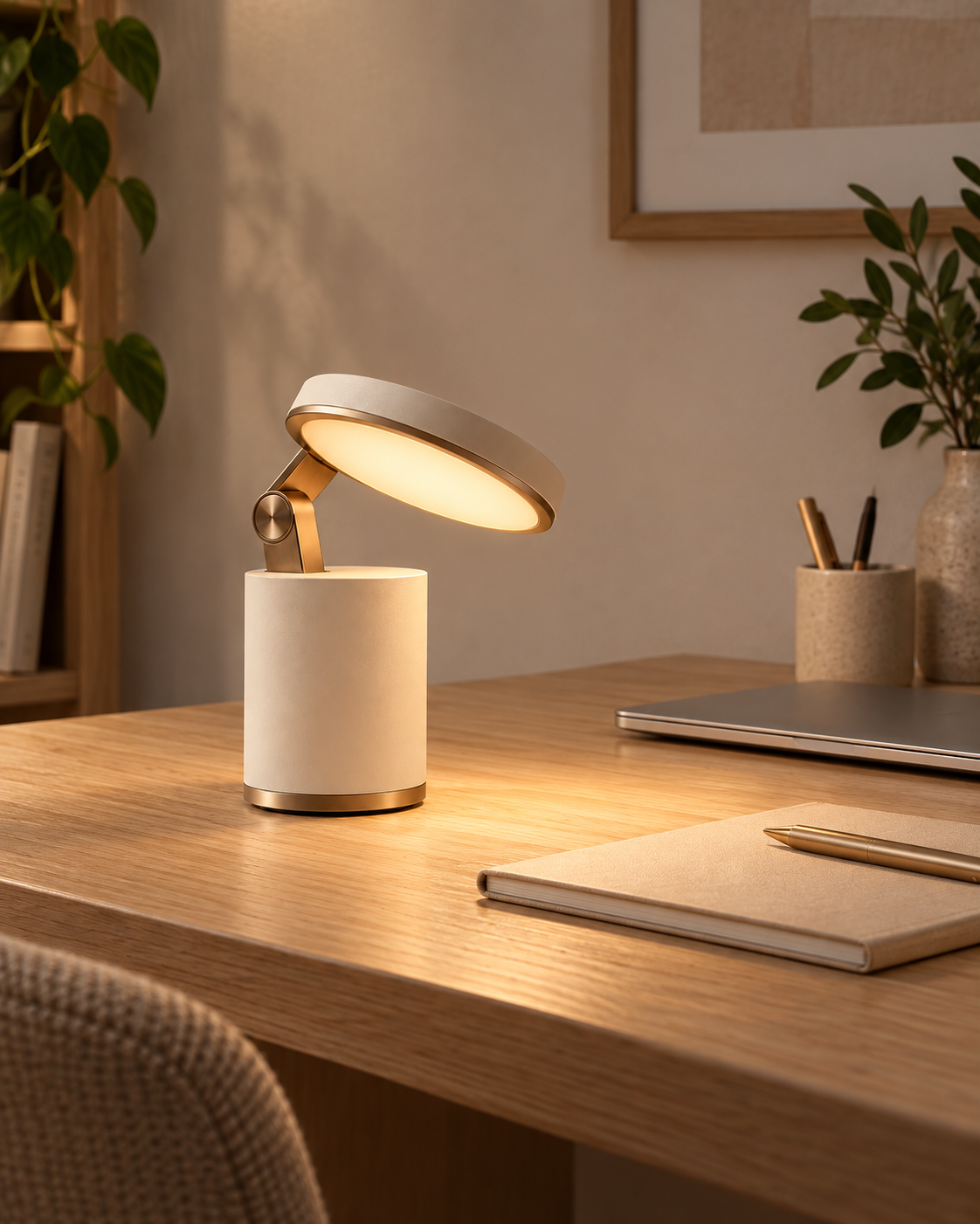 Aura Fold Adjustable Cordless Reading Lamp