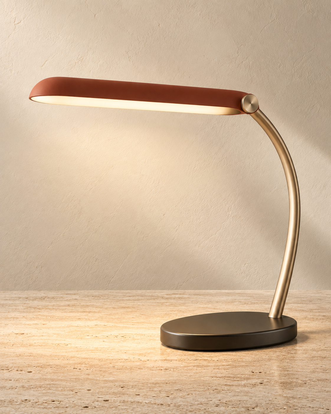 Nook Arc Wide-Beam Desktop Reading Lamp