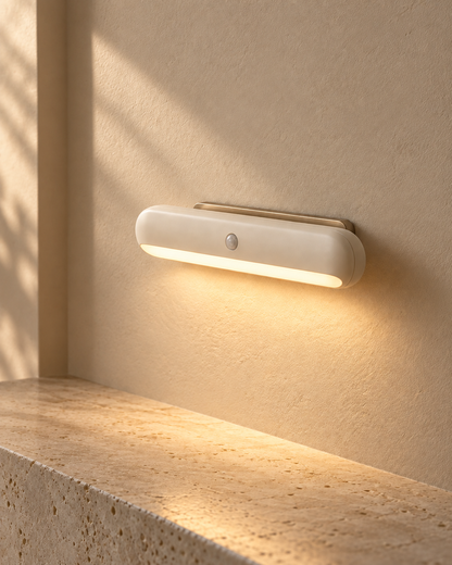 Dwellqeno Path Glow Magnetic Motion-Sensing Light｜Wireless Soft Illumination·Lights Up as You Approach